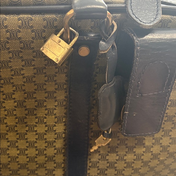 Celine Brown Macadam Handbag - Picture 11 of 13